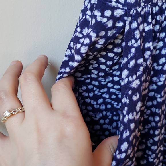 Blue and White Sundress ♡WITH POCKETS!!!♡ - Picture 3 of 4